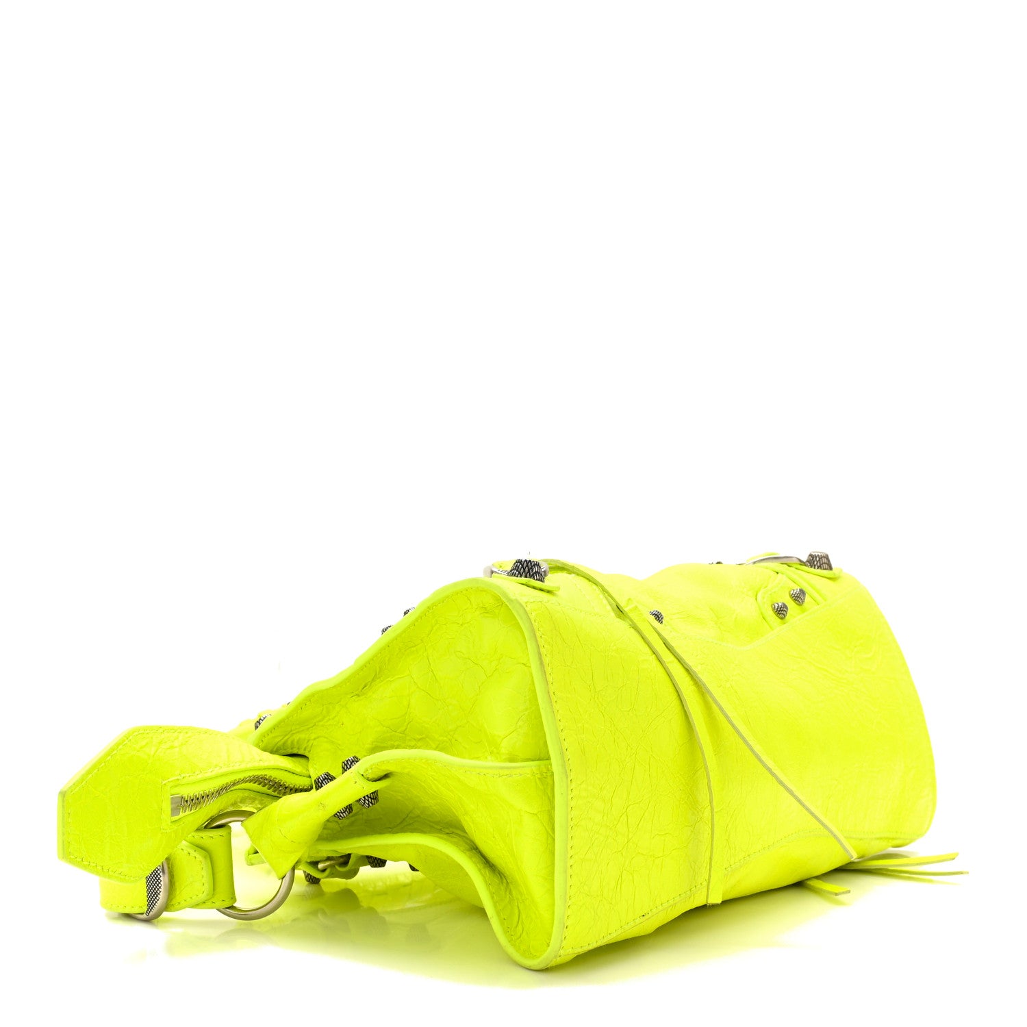 Balenciaga Agneau Arena Neo Cagole Handbag XS Fluo Yellow 5 of 11
