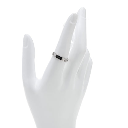 Cartier 18K White Gold 4mm LOVE Wedding Band Ring 57 8 2 of 4