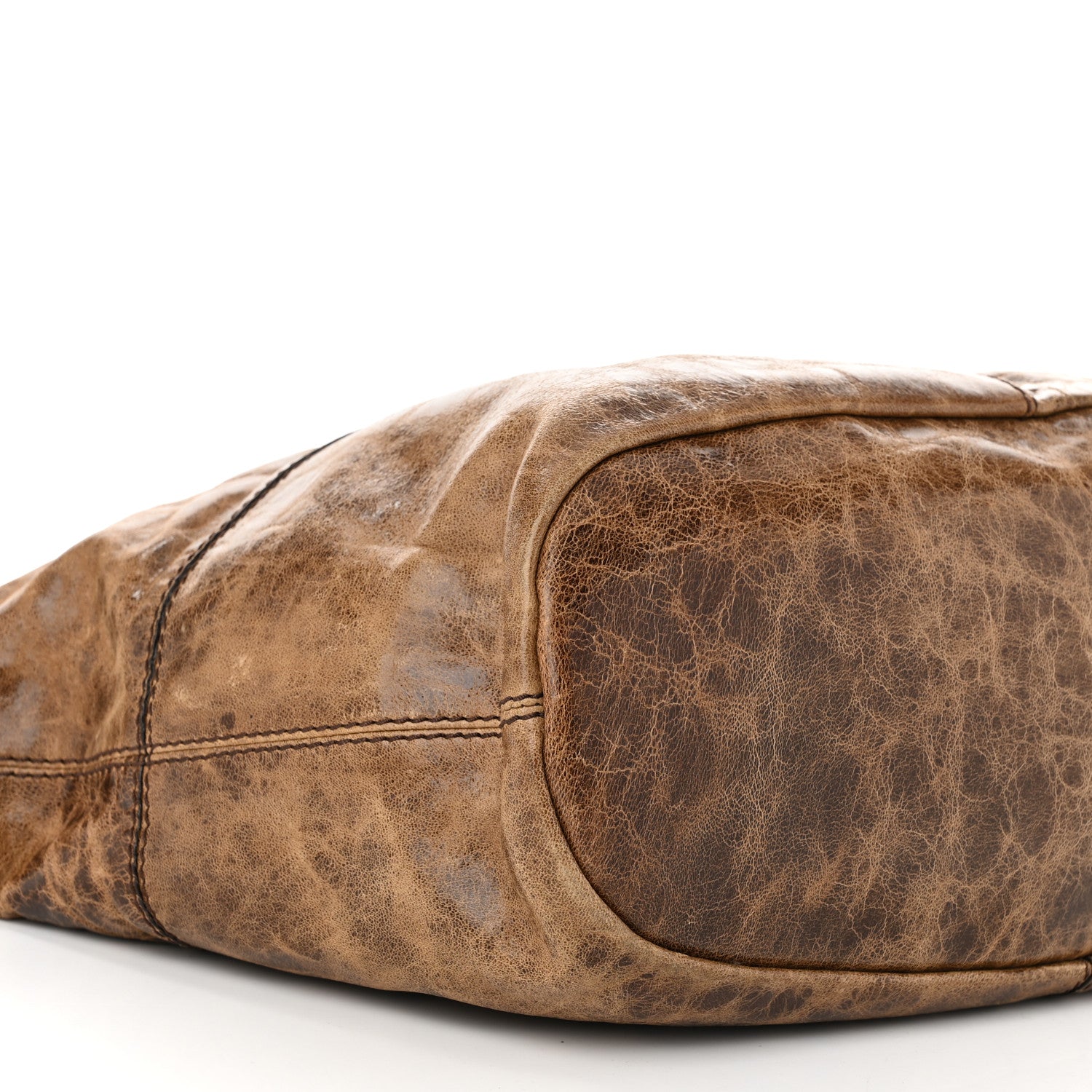 Givenchy Crackled Calfskin Medium Nightingale Light Brown 10 of 11