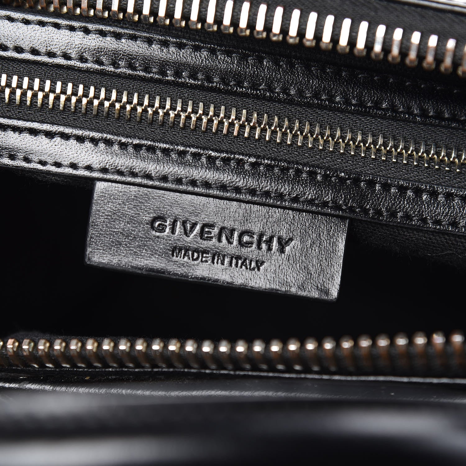 Givenchy Shiny Lord Calfskin Small Antigona Black 6 of 12