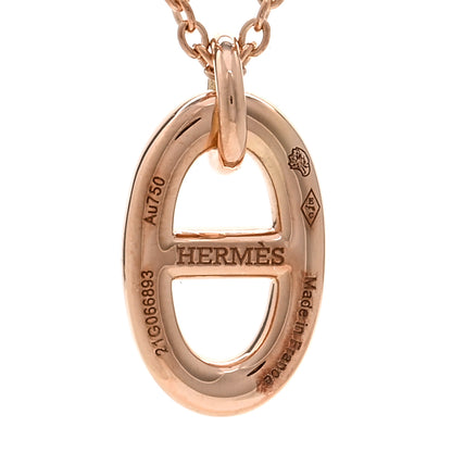 Hermes 18K Rose Gold PM Farandole Pendant Necklace 5 of 6