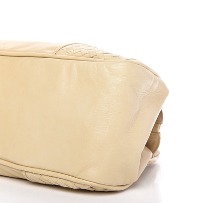 Bottega Veneta Goatskin Intrecciato Satchel Beige 7 of 11