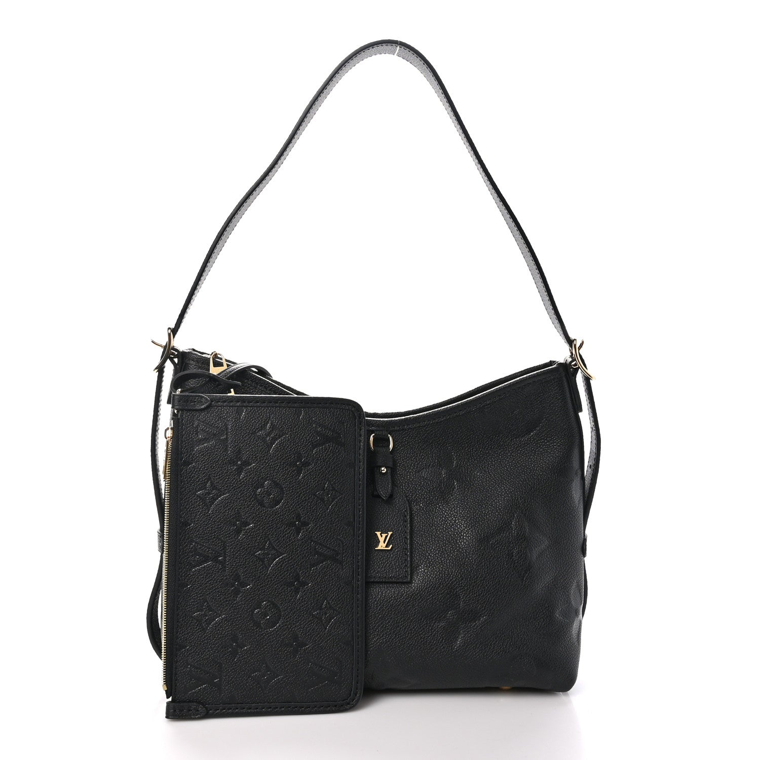 Louis Vuitton Empreinte Carryall PM Black 3 of 10