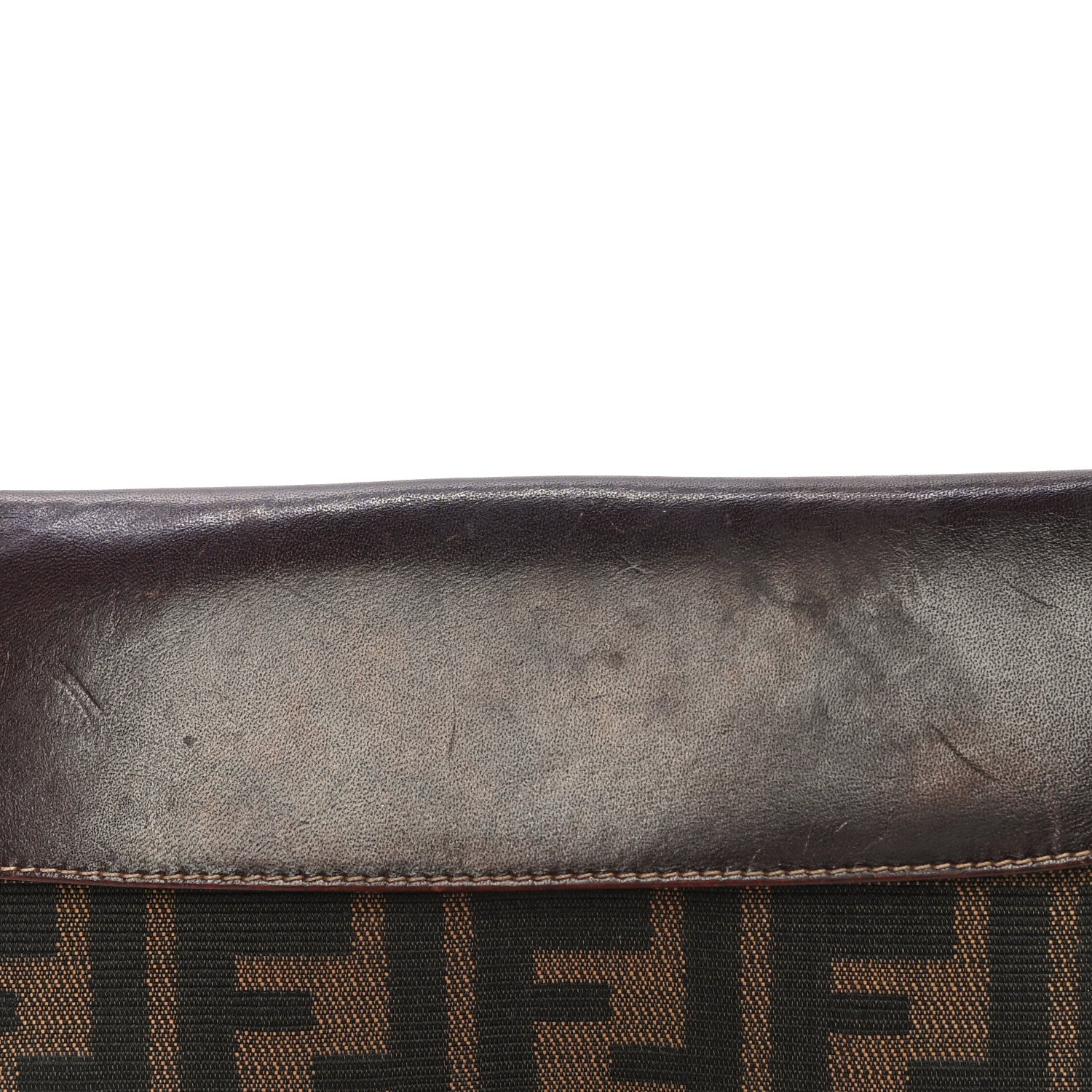 Fendi Zucca Continental Wallet Tobacco 23 of 28