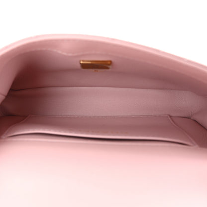 Chanel Lambskin Quilted Mini Heart Charms Flap Light Pink 5 of 11