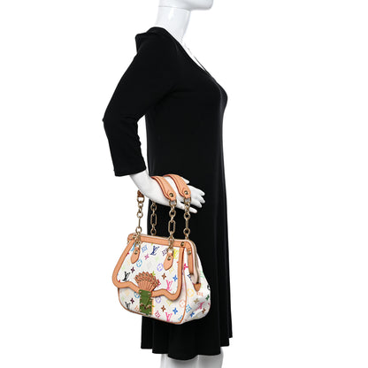 Louis Vuitton Monogram Multicolor Gracie MM White 2 of 11