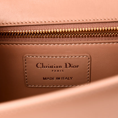 Christian Dior Smooth Calfskin 30 Montaigne Flap Bag Pale Pink 6 of 9