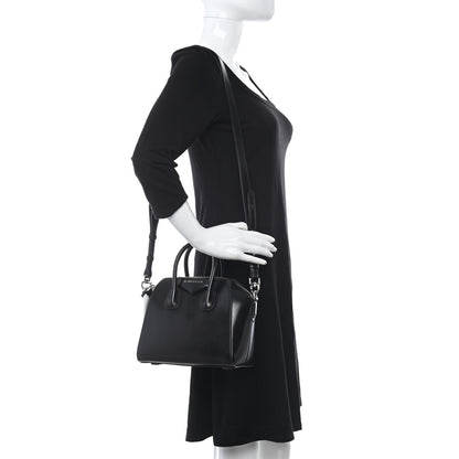 Givenchy Shiny Lord Calfskin Mini Antigona Black 2 of 13
