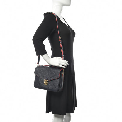 Louis Vuitton Empreinte Pochette Metis Marine Rouge 2 of 11
