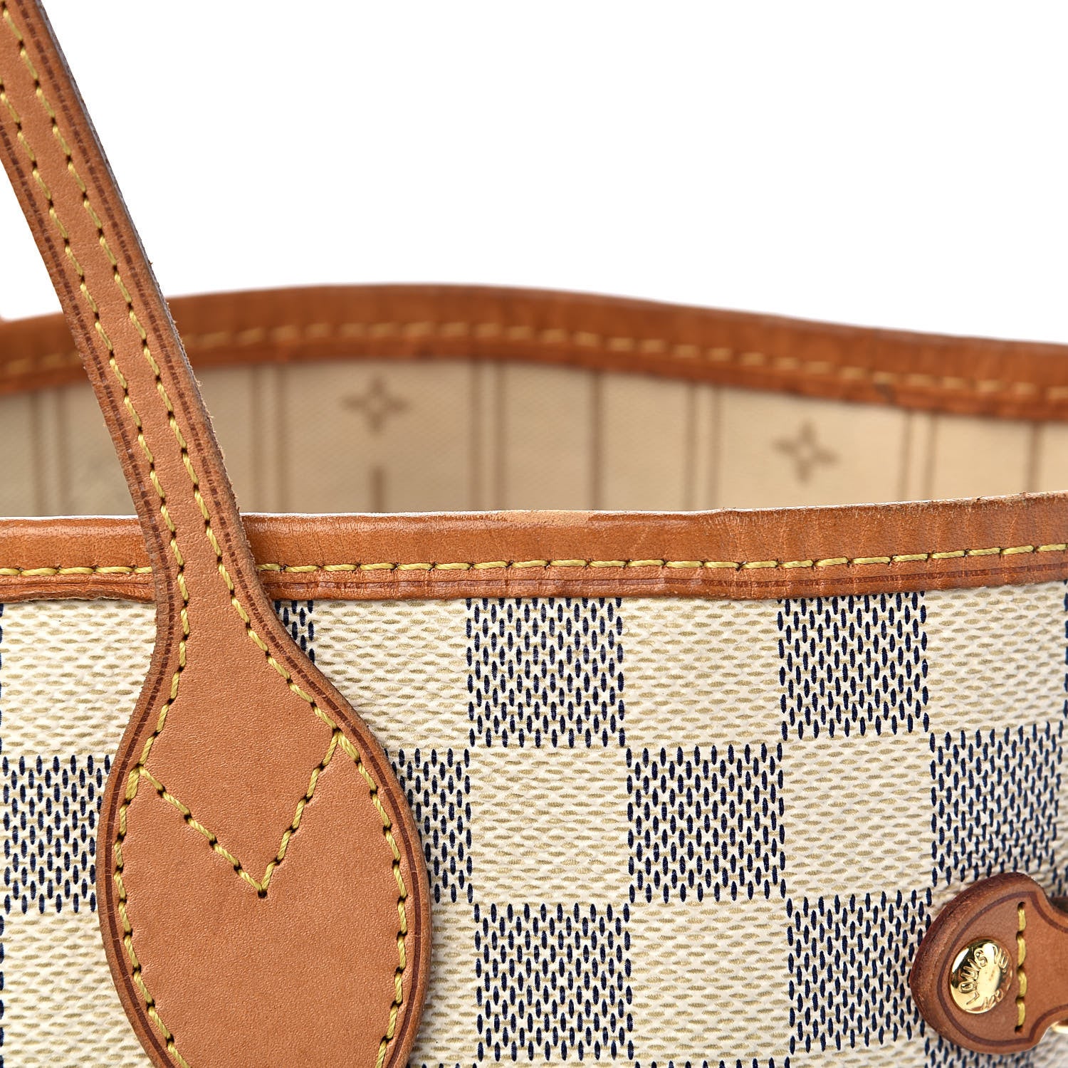 Louis Vuitton Damier Azur Neverfull MM 12 of 16