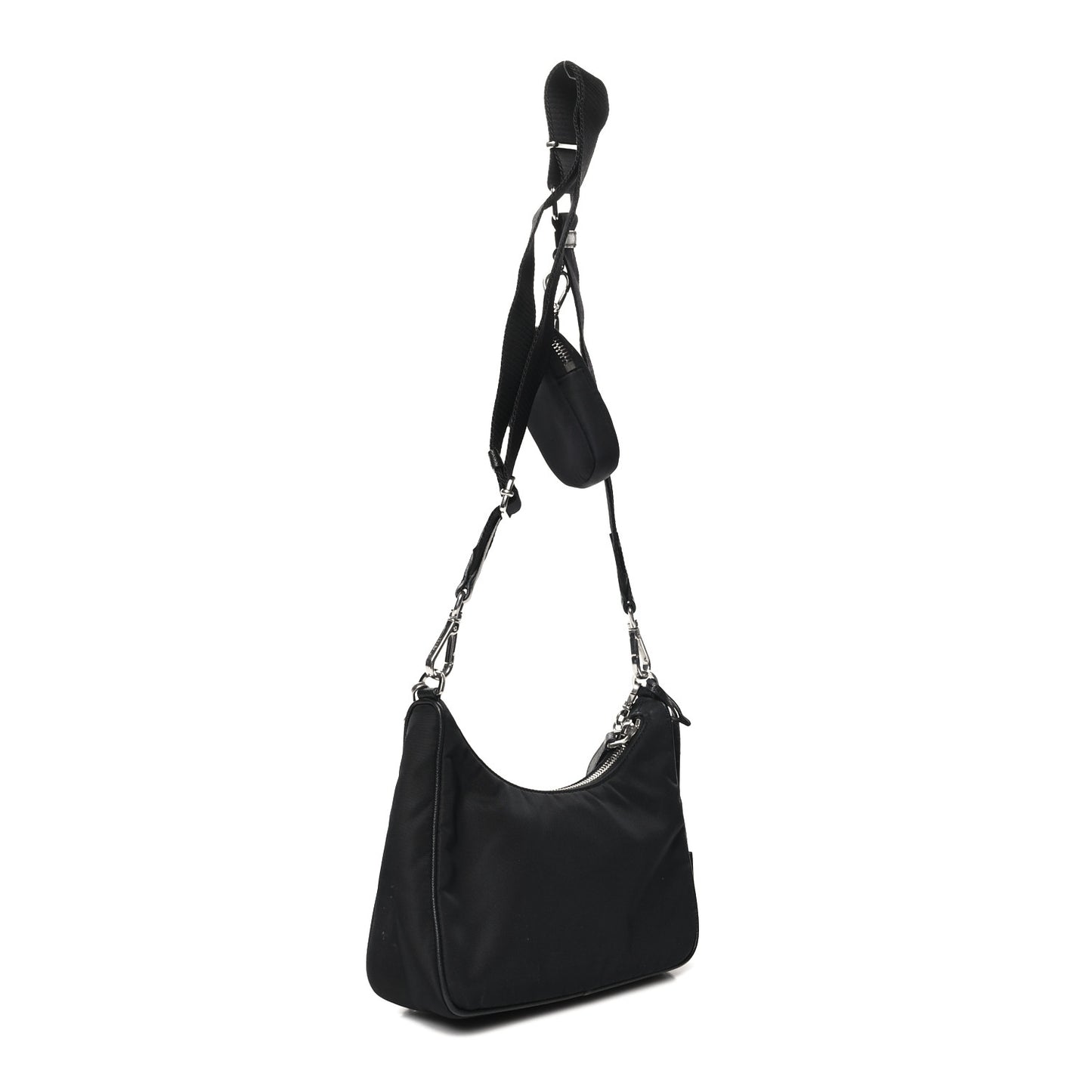 Nylon Re-Edition 2005 Shoulder Bag Black