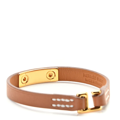 Hermes Swift Rivale Micro Bracelet T3 Gold 3 of 5