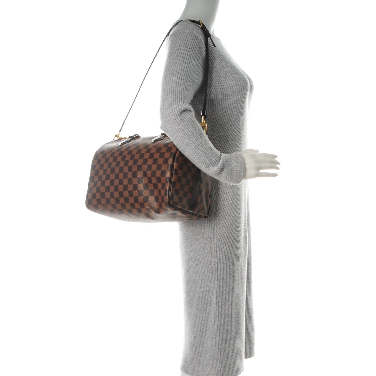 Louis Vuitton Damier Ebene Speedy Bandouliere 30 2 of 8