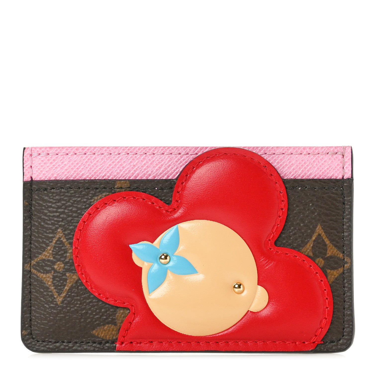 Louis Vuitton Monogram Vivienne Card Holder Pale Pink 1 of 8