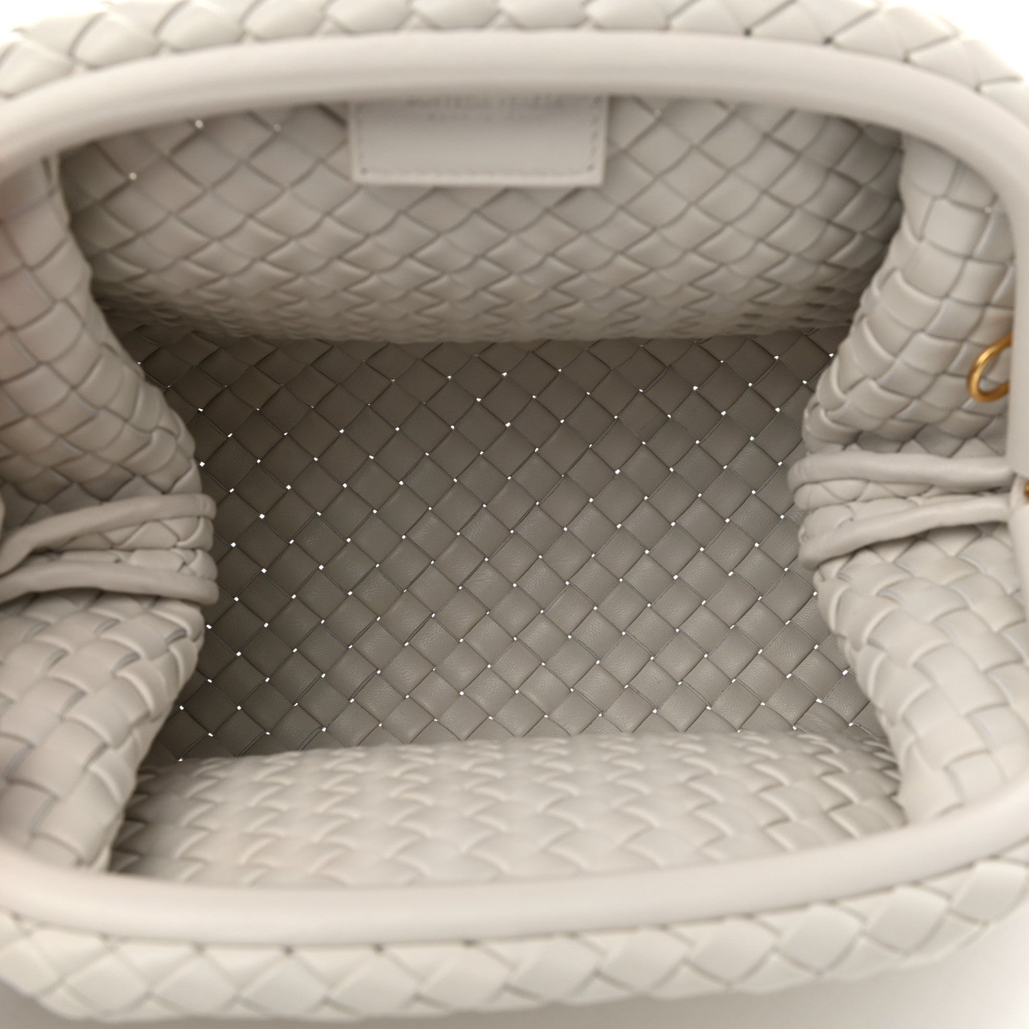 Bottega Veneta Nappa Intrecciato Padded Clutch Chalk 5 of 6