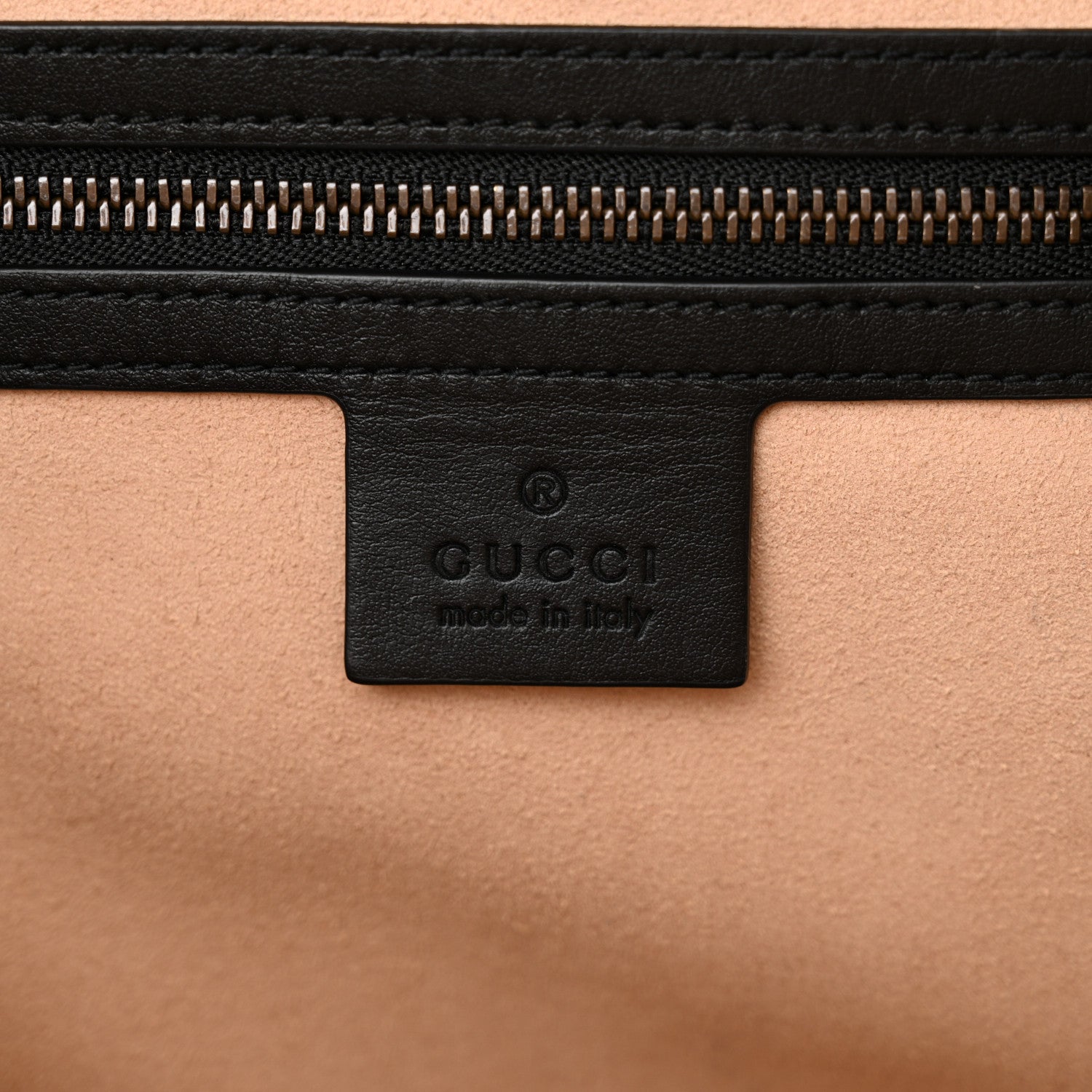 Gucci Calfskin Matelasse Sylvie Web Small GG Marmont Top Handle Shoulder Bag Black 6 of 14