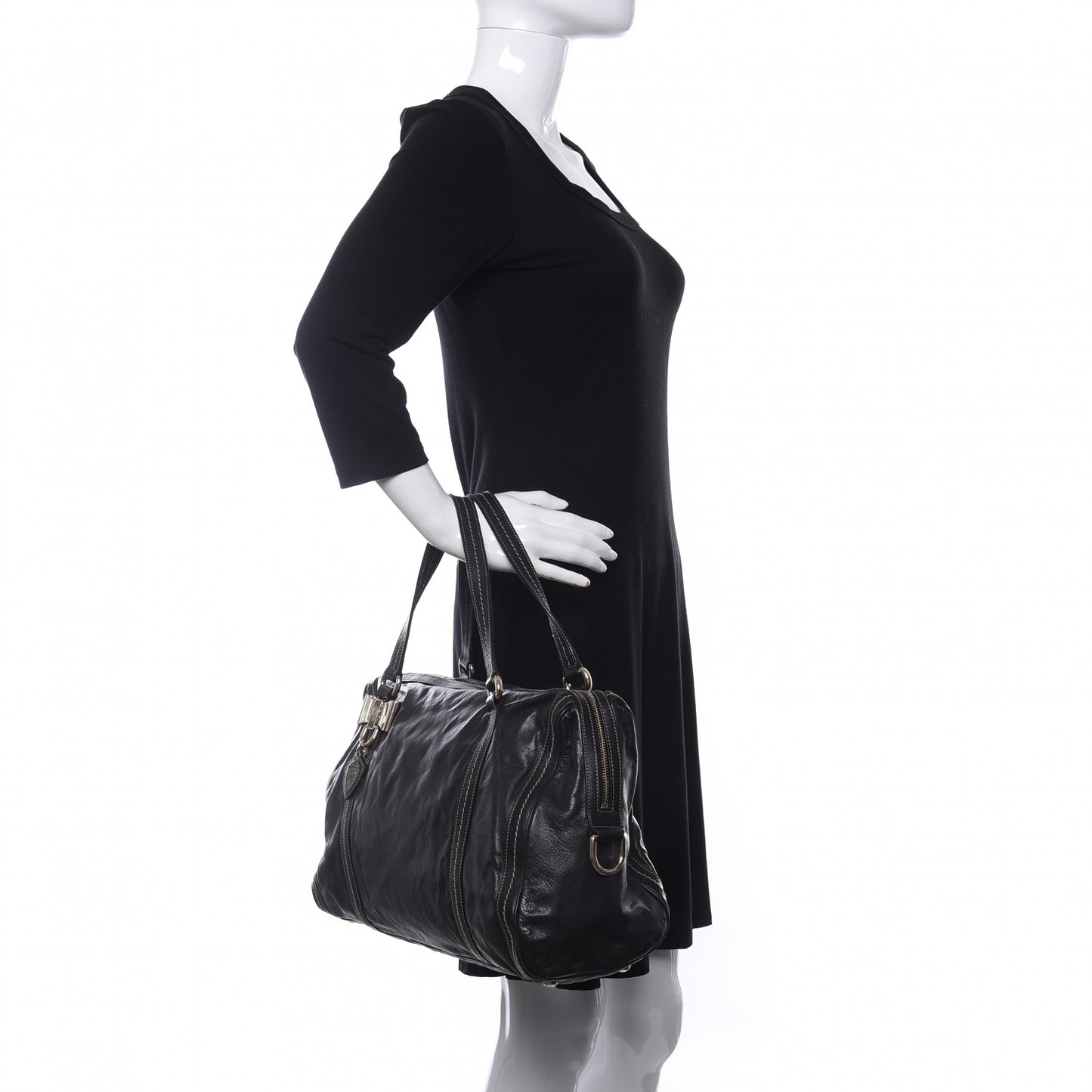 Nappa Medium Duchessa Boston Black