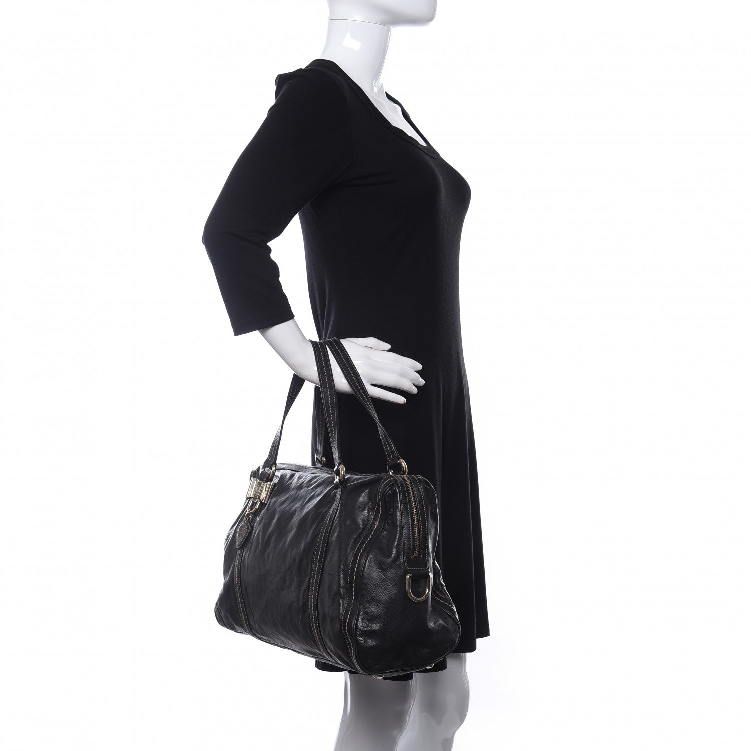 Gucci Nappa Medium Duchessa Boston Black 2 of 11