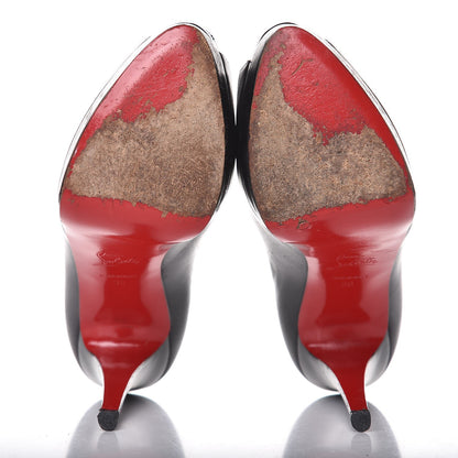 Christian Louboutin Kid Palais Royal 140 Pumps 38 Black 7 of 15