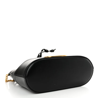 Valentino Garavani Nappa Mini VLogo Signature Bucket Bag Black 4 of 13