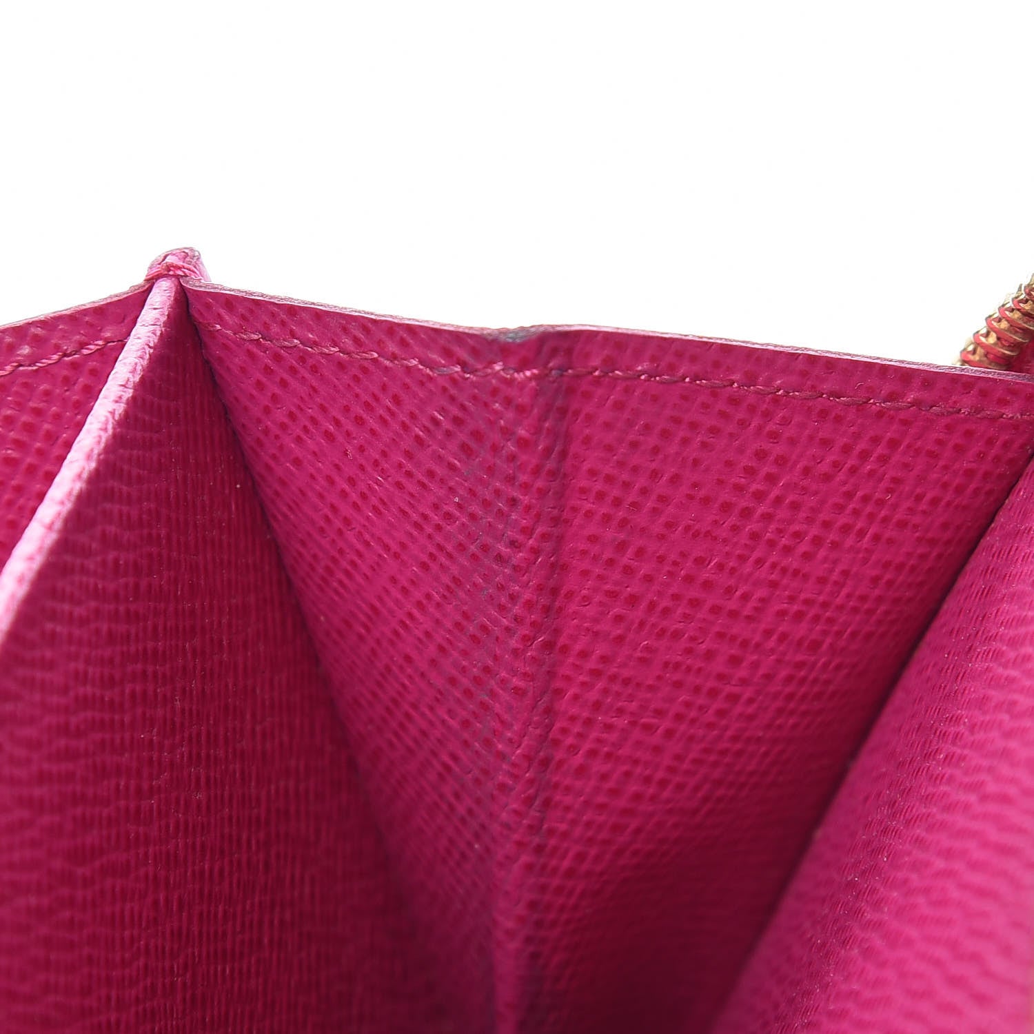 Louis Vuitton Monogram Perforated Compact Zipped Wallet Fuchsia 8 of 8