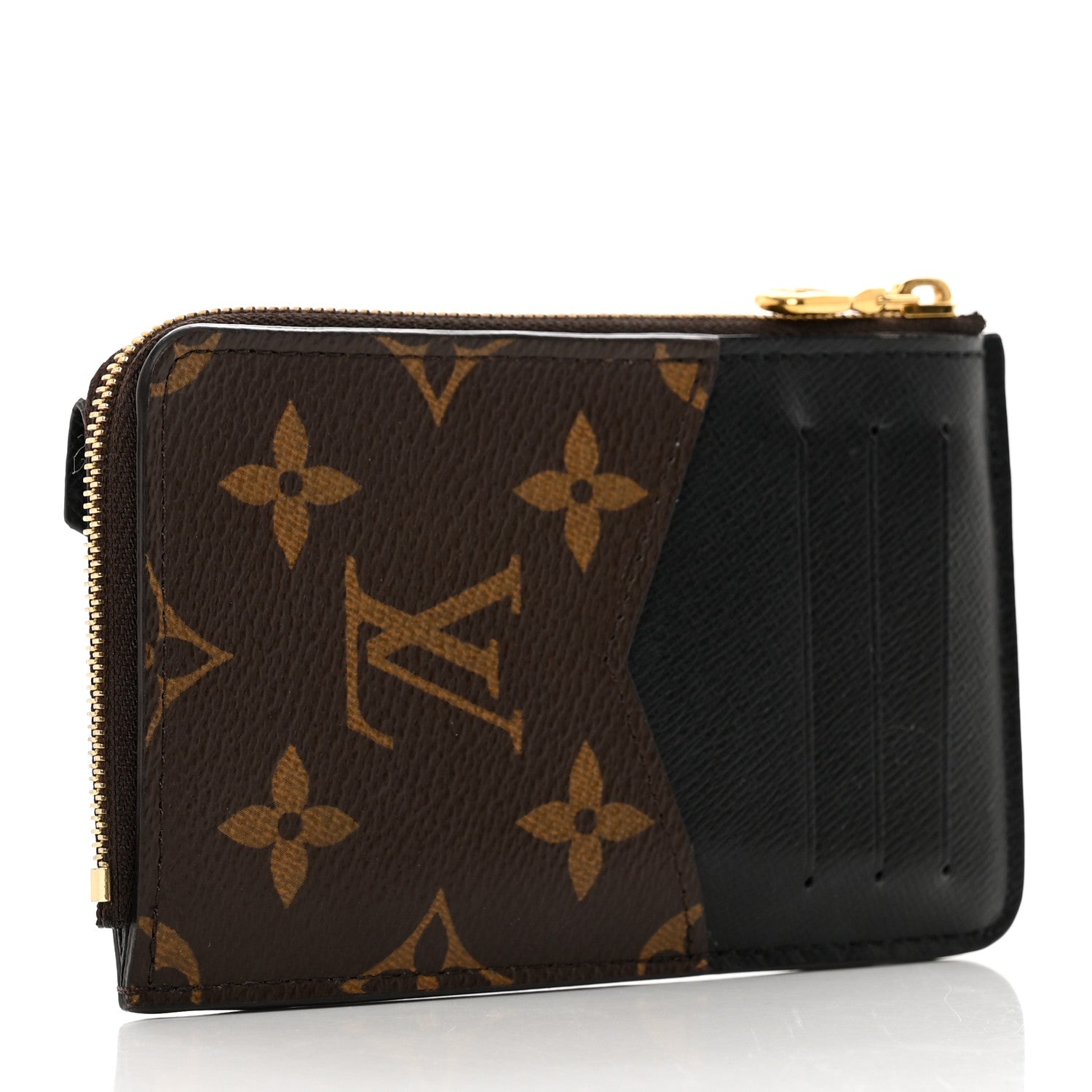 Louis Vuitton Monogram Recto Verso Card Holder Black 3 of 7