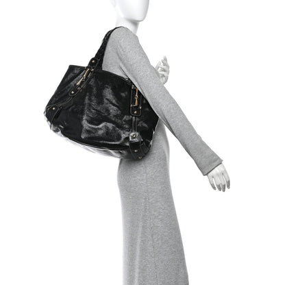 Gucci Patent Medium Pelham Shoulder Bag Black 2 of 16