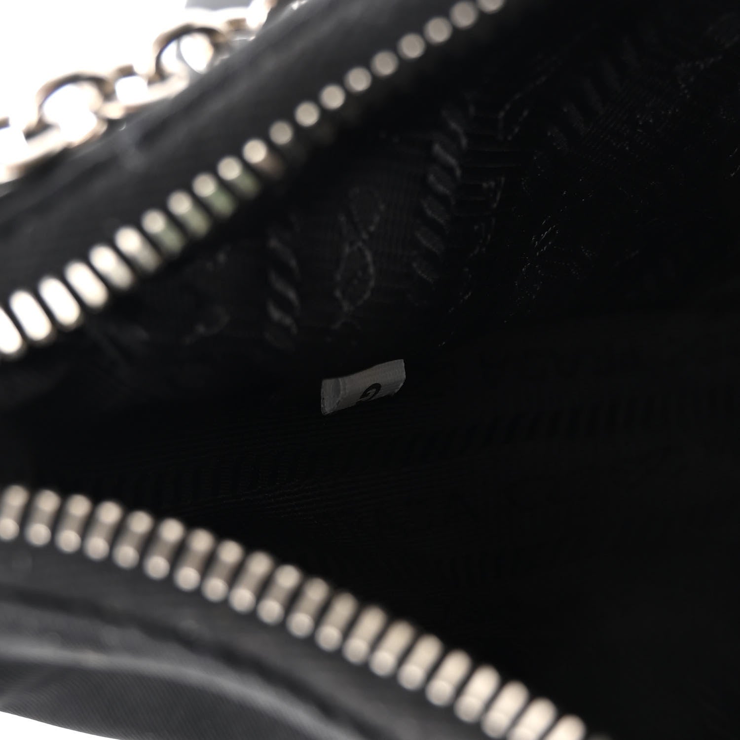 Prada Nylon Re-Edition 2005 Shoulder Bag Black 7 of 12
