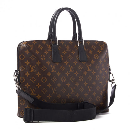 Louis Vuitton Monogram Macassar Porte-Documents Jour 2 of 7