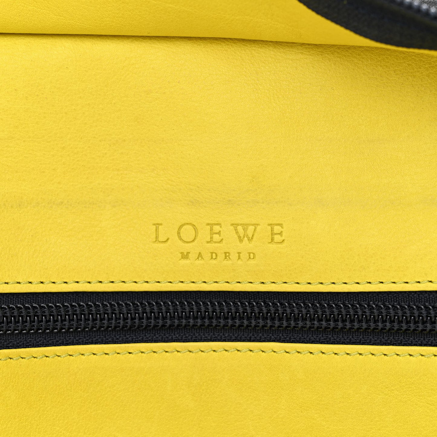 Suede Calfskin Amazona Yellow Black