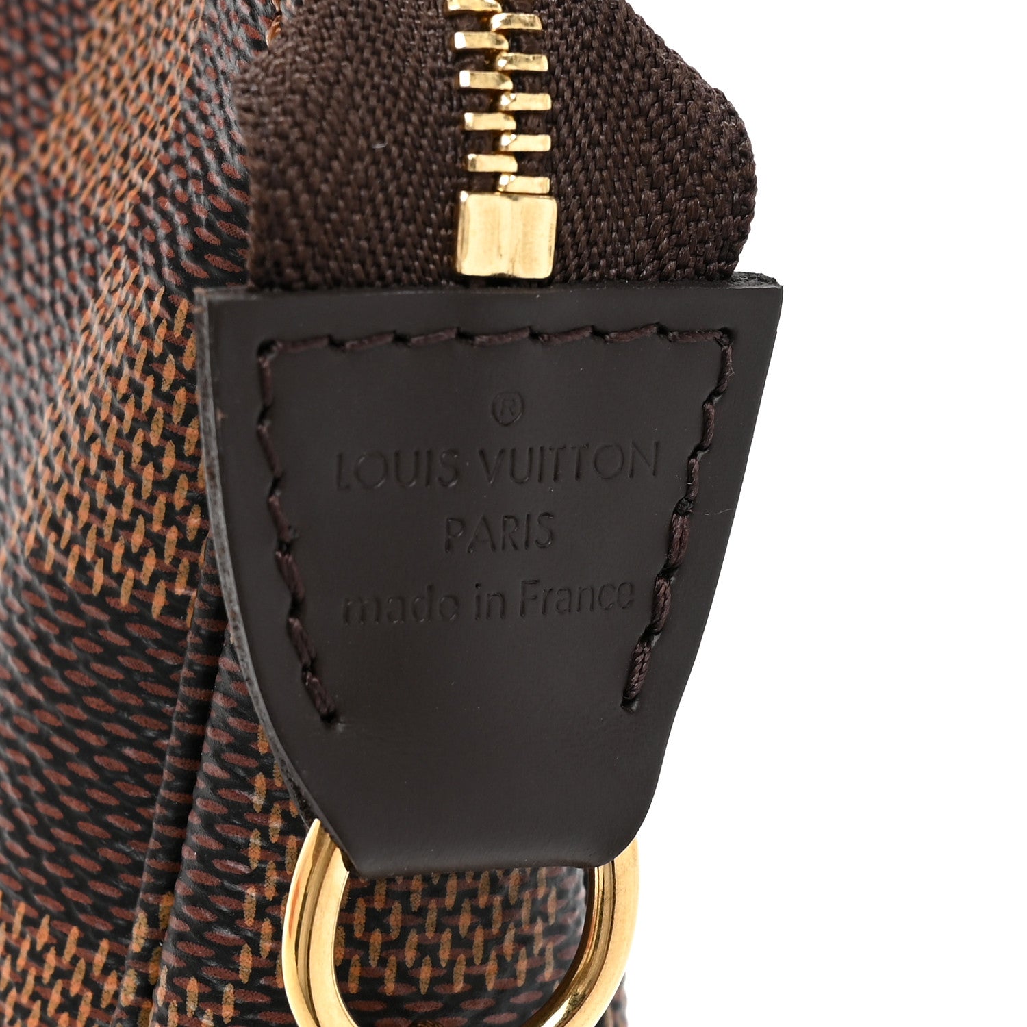 Louis Vuitton Damier Ebene Mini Pochette Accessories 6 of 9