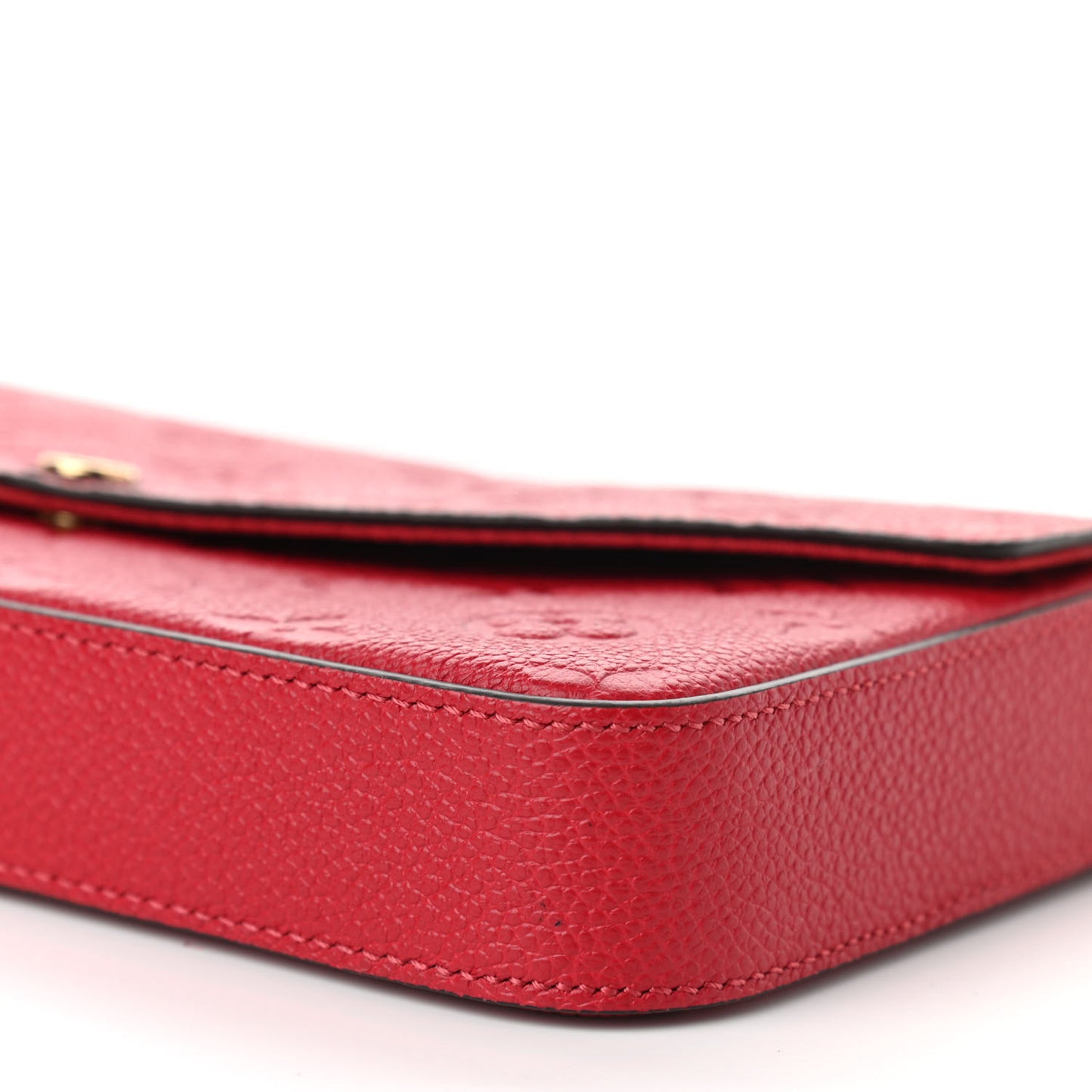Empreinte Pochette Felicie Chain Wallet Scarlet