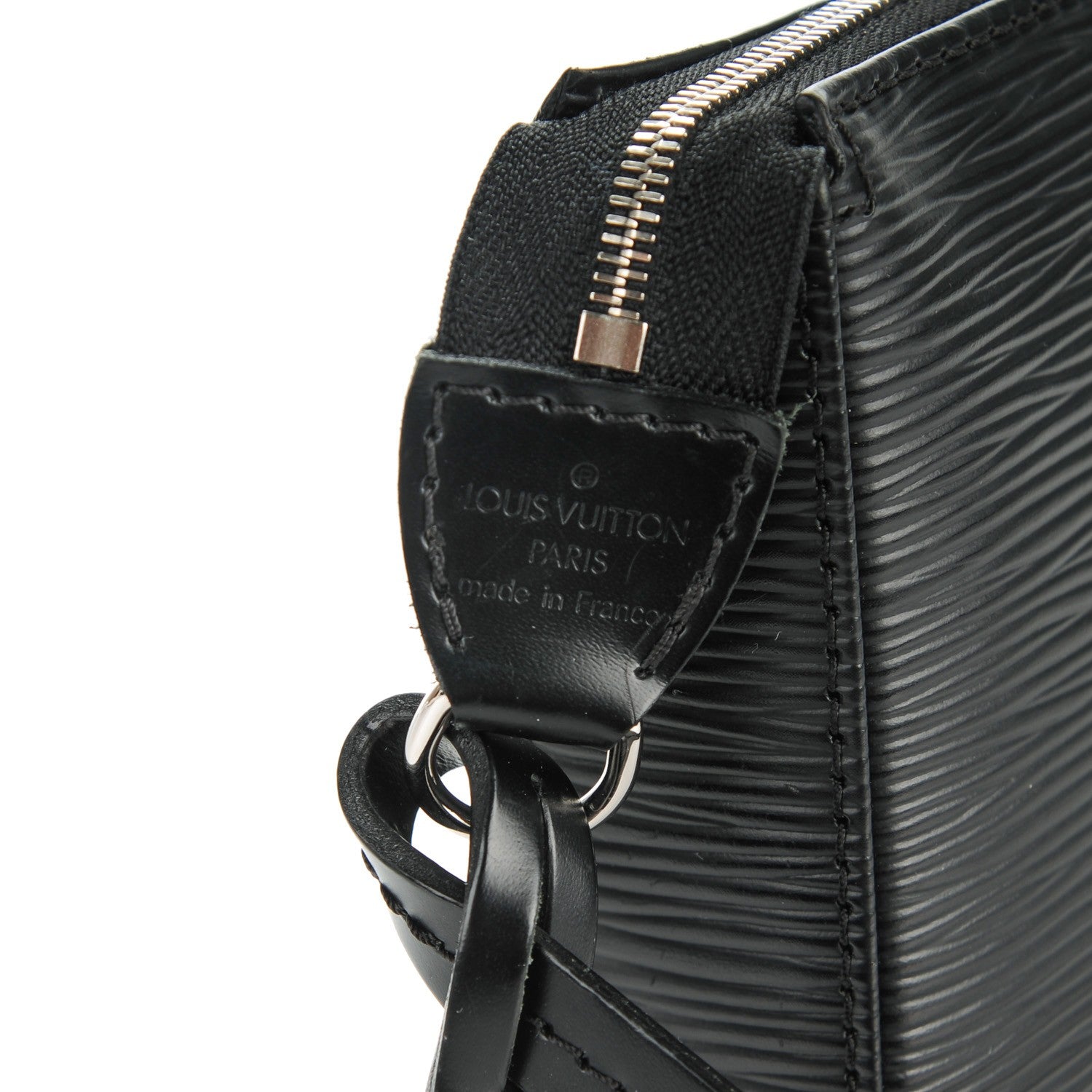 Louis Vuitton Epi Pochette Accessories NM Black 7 of 8