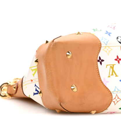 Louis Vuitton Monogram Multicolor Judy GM White 8 of 9