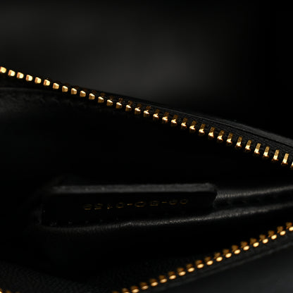 Christian Dior Grained Calfskin 30 Montaigne Flap Bag Black 7 of 14