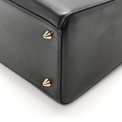Christian Dior Calfskin Pockets Medium Lady Dior Blue 10 of 10