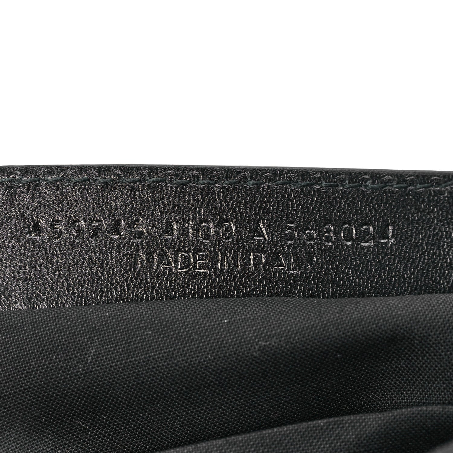 Balenciaga Nylon Political Campaign Logo Embroidered Documents Case Black 7 of 11