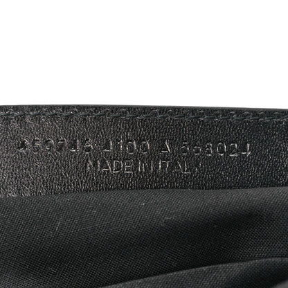 Balenciaga Nylon Political Campaign Logo Embroidered Documents Case Black 7 of 11