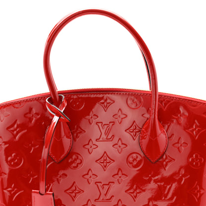 Louis Vuitton Vernis Lockit PM Cherry 7 of 9