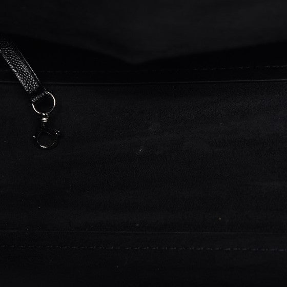 Caviar Extra Large Studded Deauville Tote Black