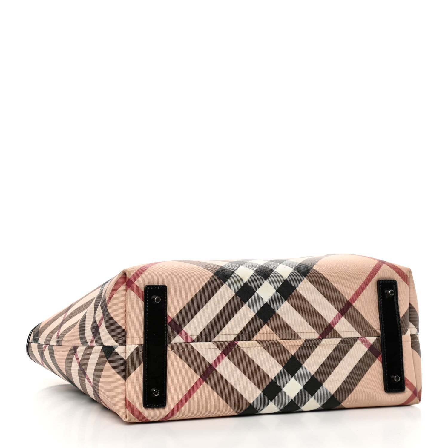 Burberry Supernova Check Large Nickie Tote Black 4 of 14