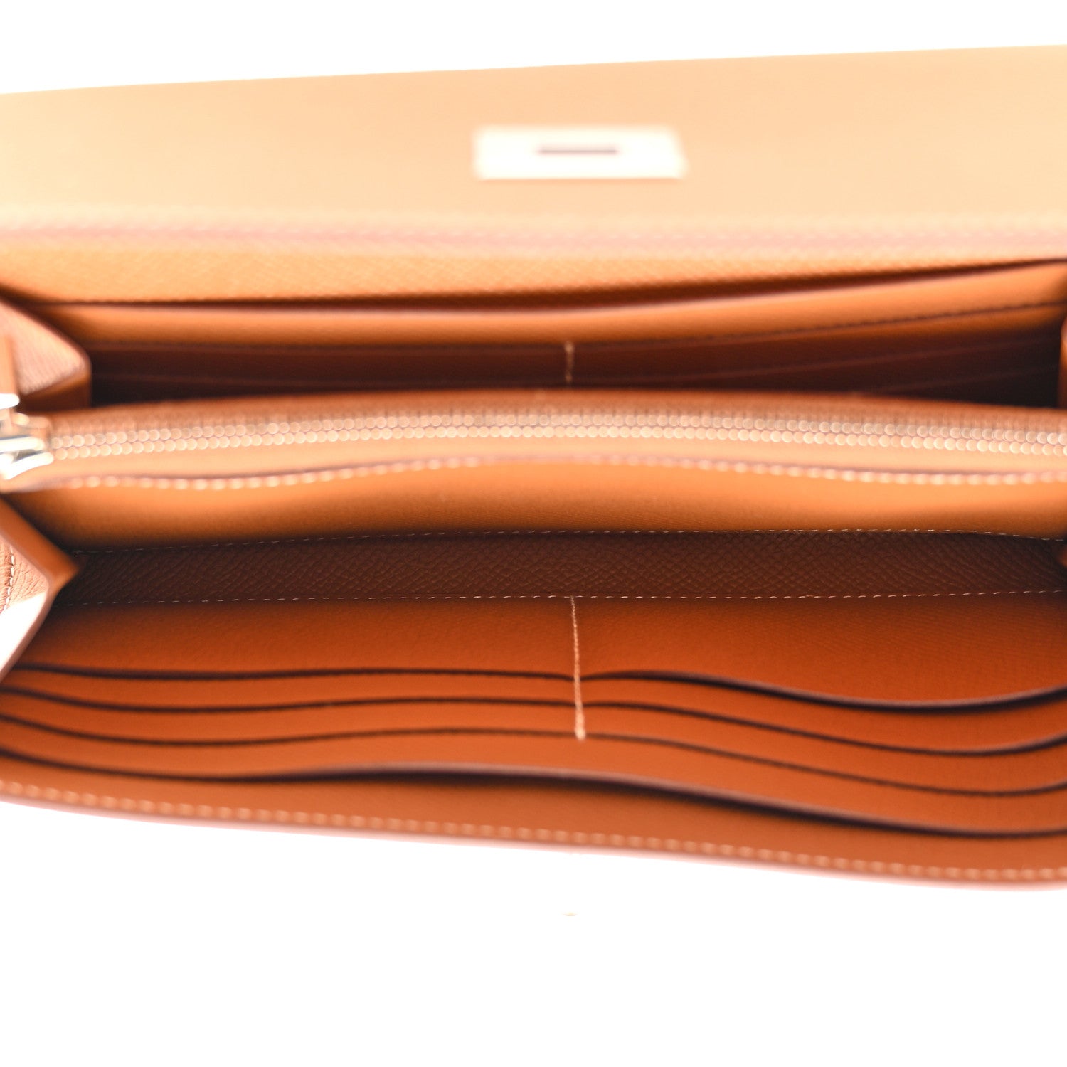 Hermes Epsom Kelly Longue Wallet Gold 5 of 10
