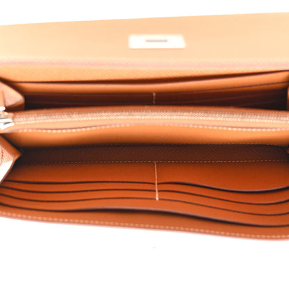 Hermes Epsom Kelly Longue Wallet Gold 5 of 10