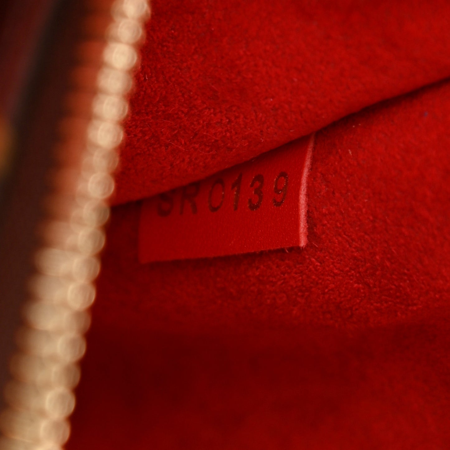 Monogram Flower Tote Coquelicot