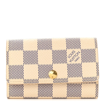 Louis Vuitton Damier Azur Multicles 6 Key Holder 1 of 7