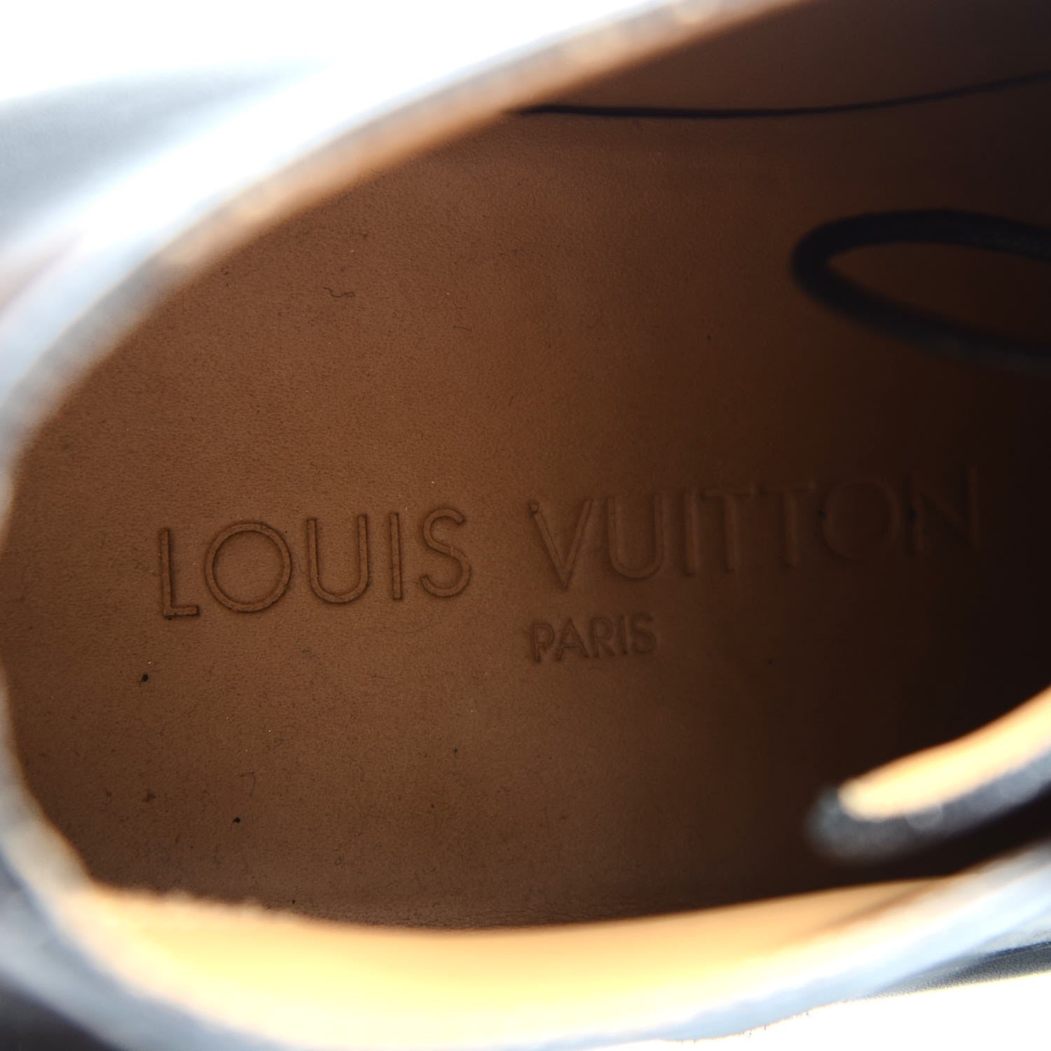 Louis Vuitton Calfskin Lace Up Ankle Boots 7 Black 9 of 10