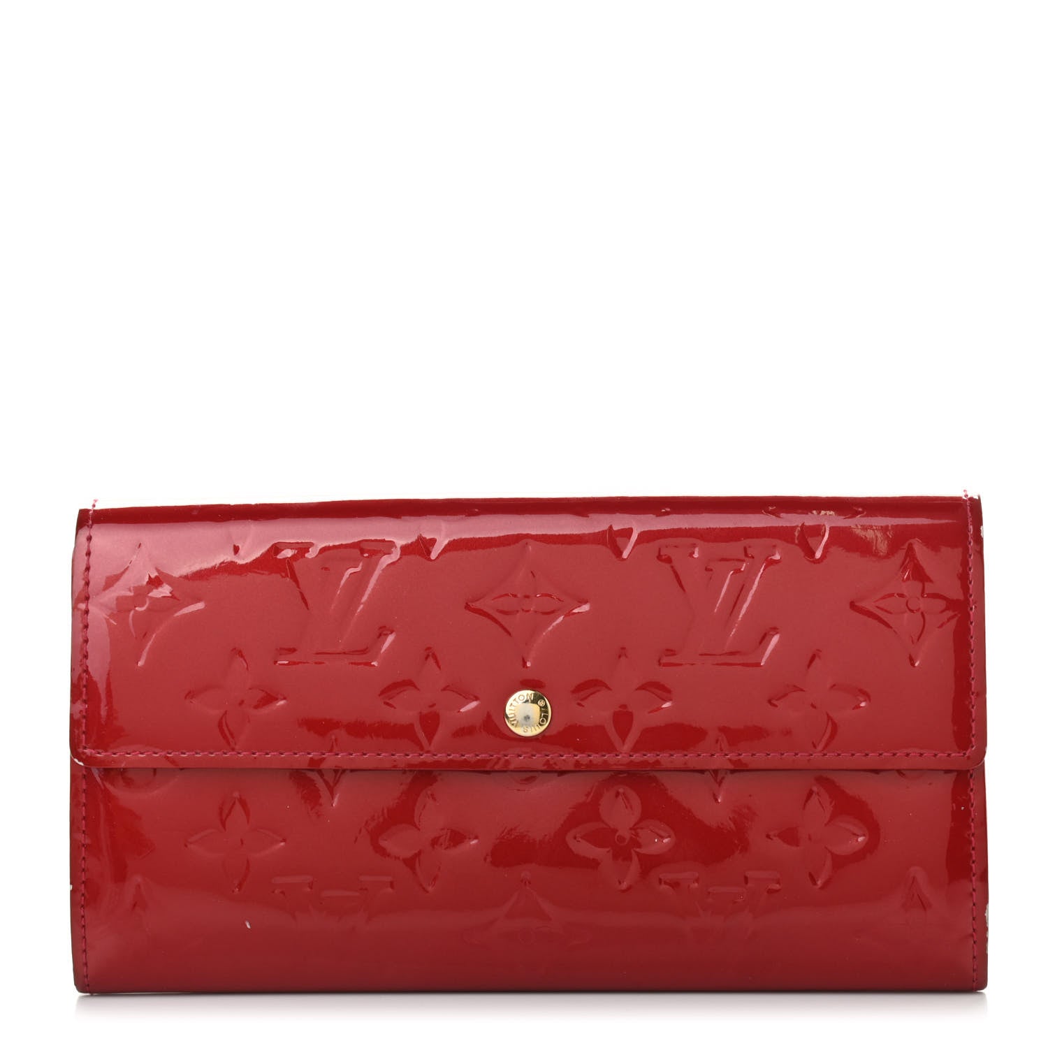 Louis Vuitton Vernis Sarah Wallet Pomme D'Amour 1 of 9