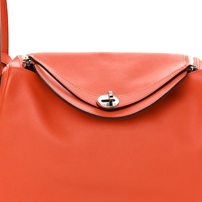 Hermes Evercolor Lindy 30 Orange Poppy 8 of 12