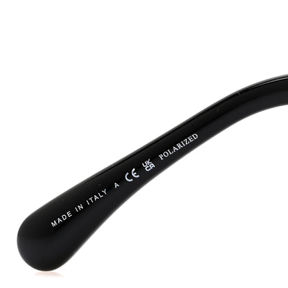 Chanel Acetate Strass Polarized Square Sunglasses 5422-B-A Black 6 of 7