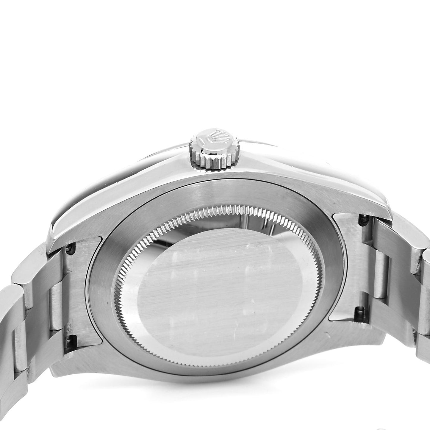 Stainless Steel 40mm Air-King Oyster Perpetual Watch Black 116900